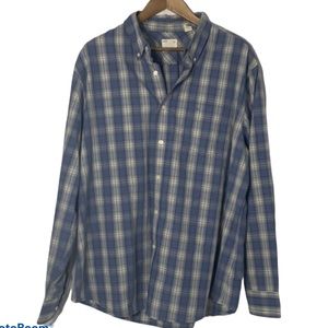 Men’s Dockers Khaki Diem Button Up Sz XL